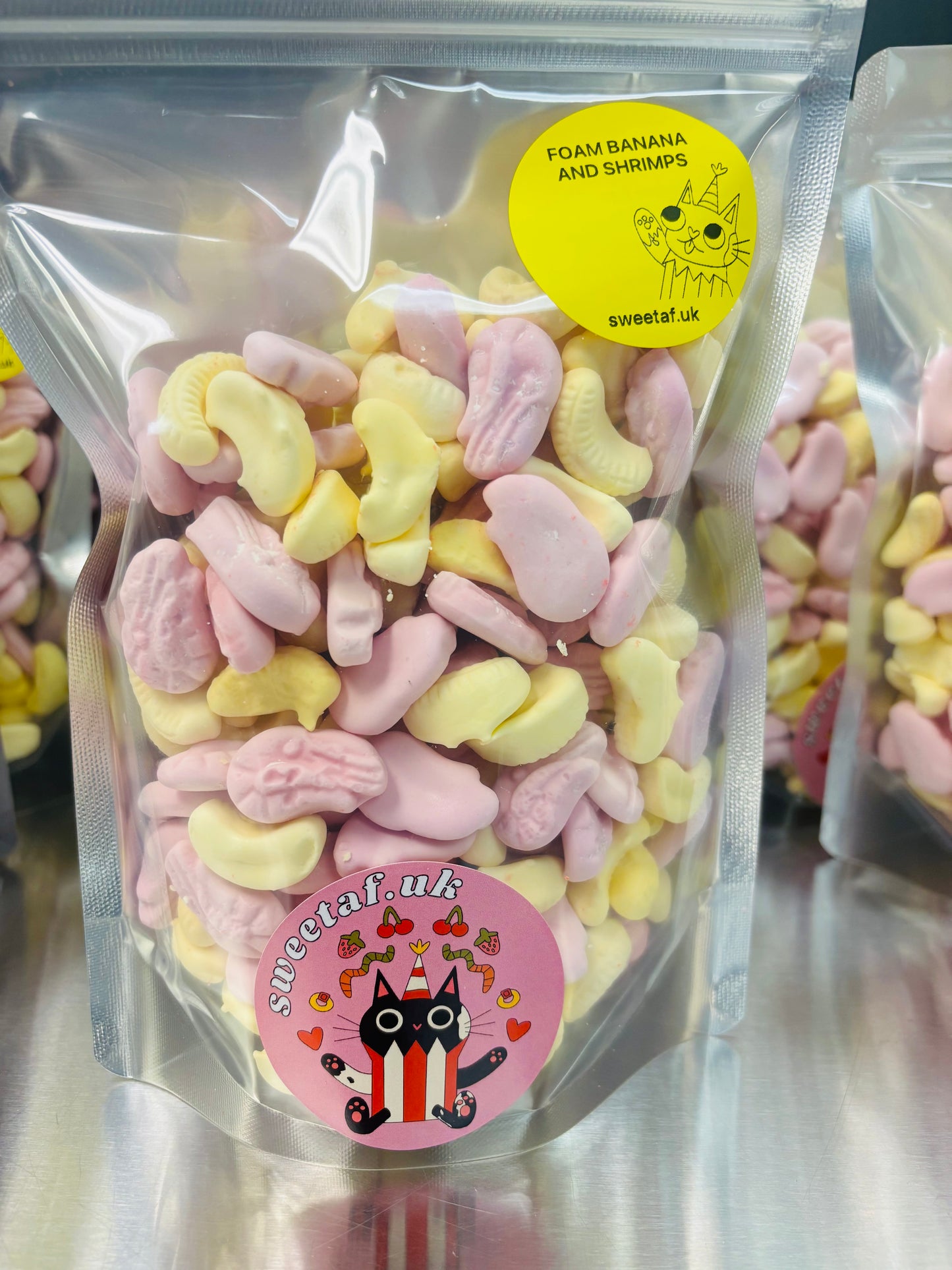 Foam Bananas and Shrimps 400g