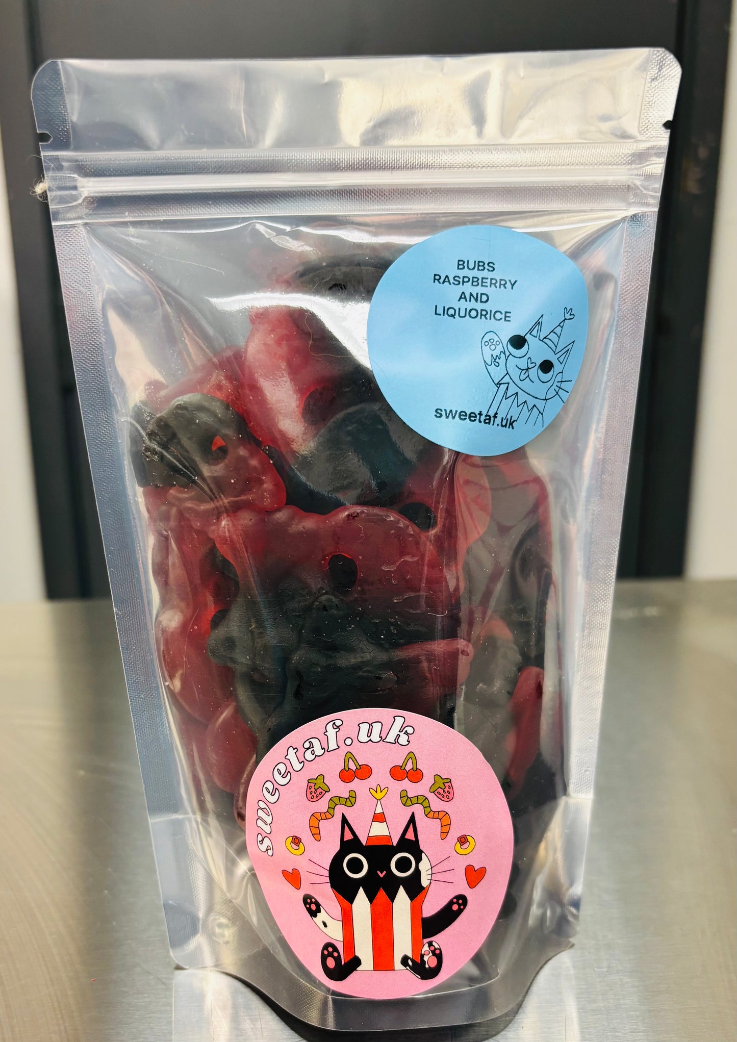 Bubs Raspberry and Liquorice 250g