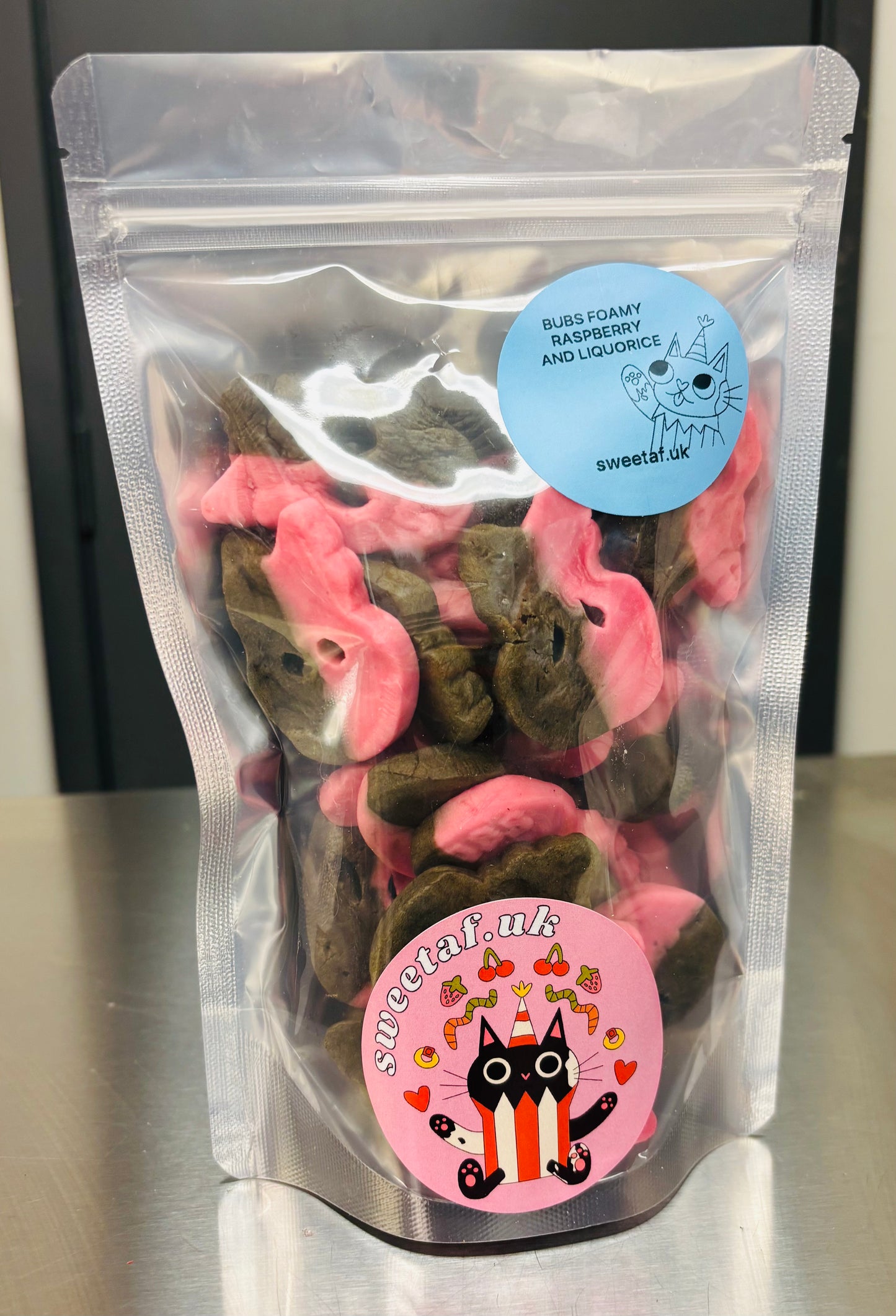 Bubs Foamy Raspberry and Liquorice