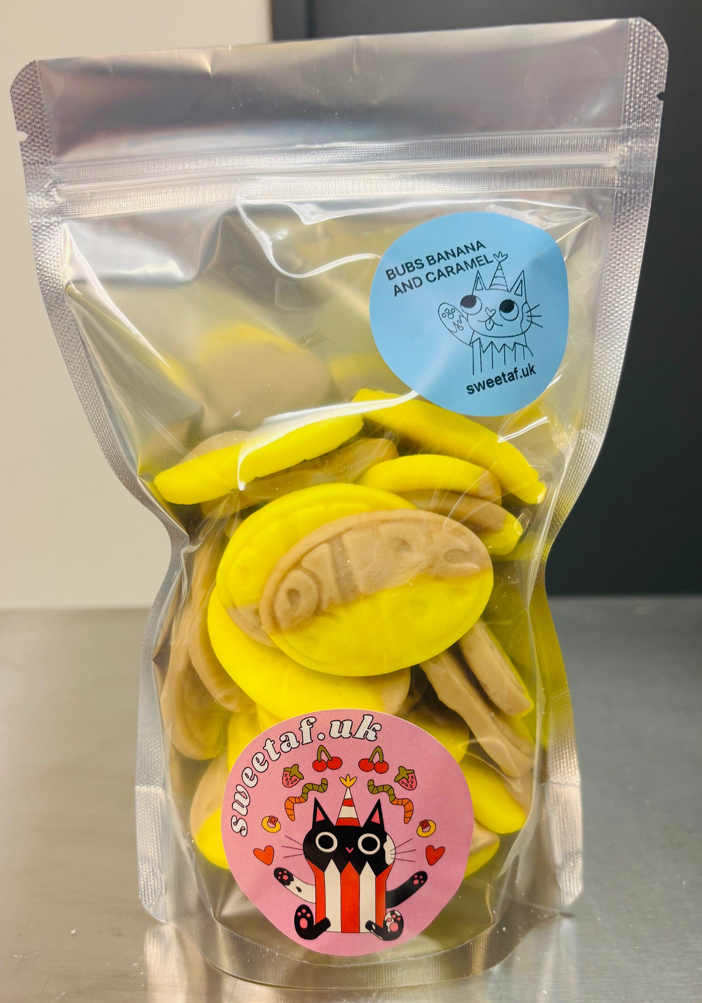 Bubs Banana and Caramel 350g