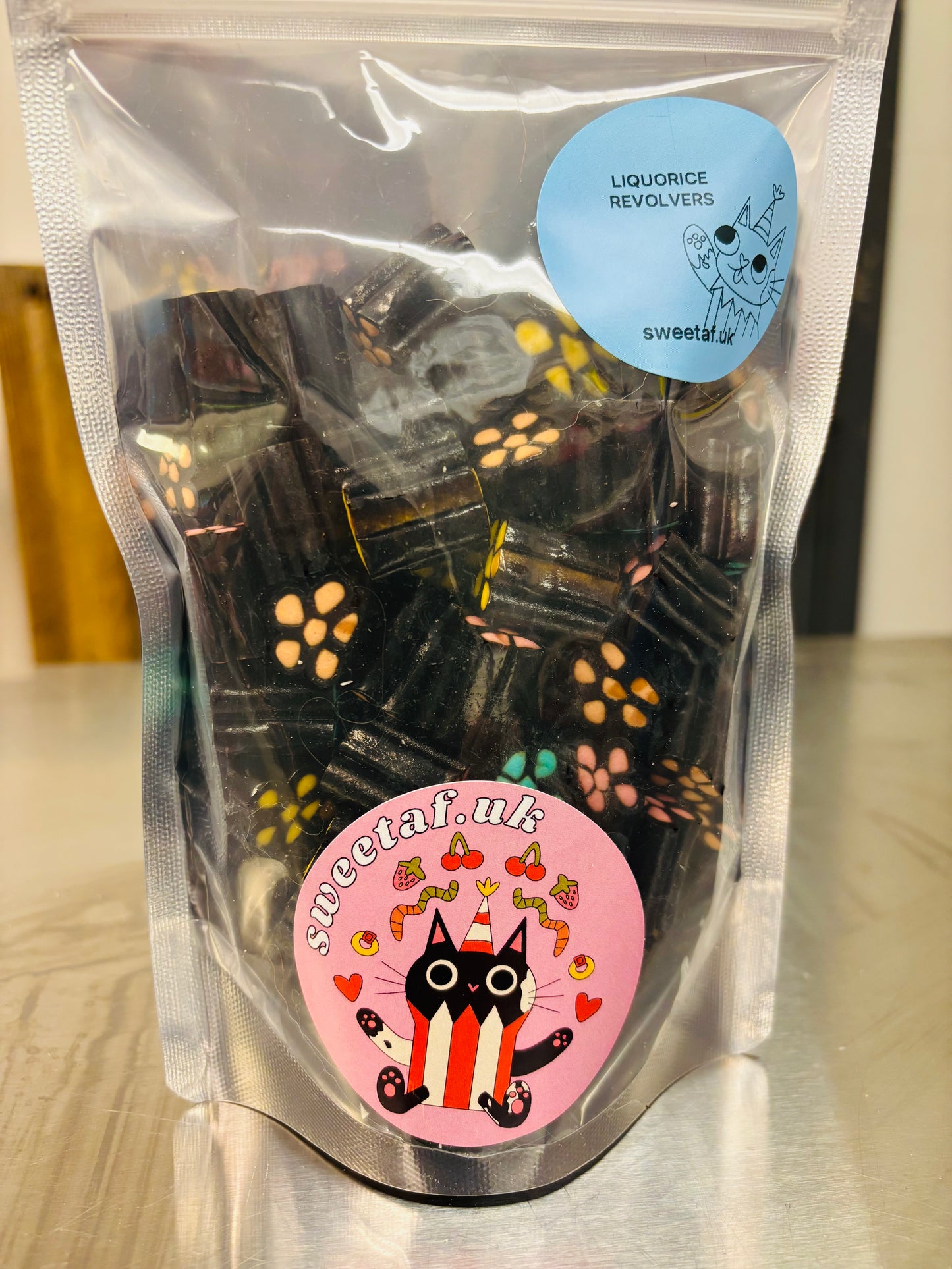 Liquorice Revolvers 400g