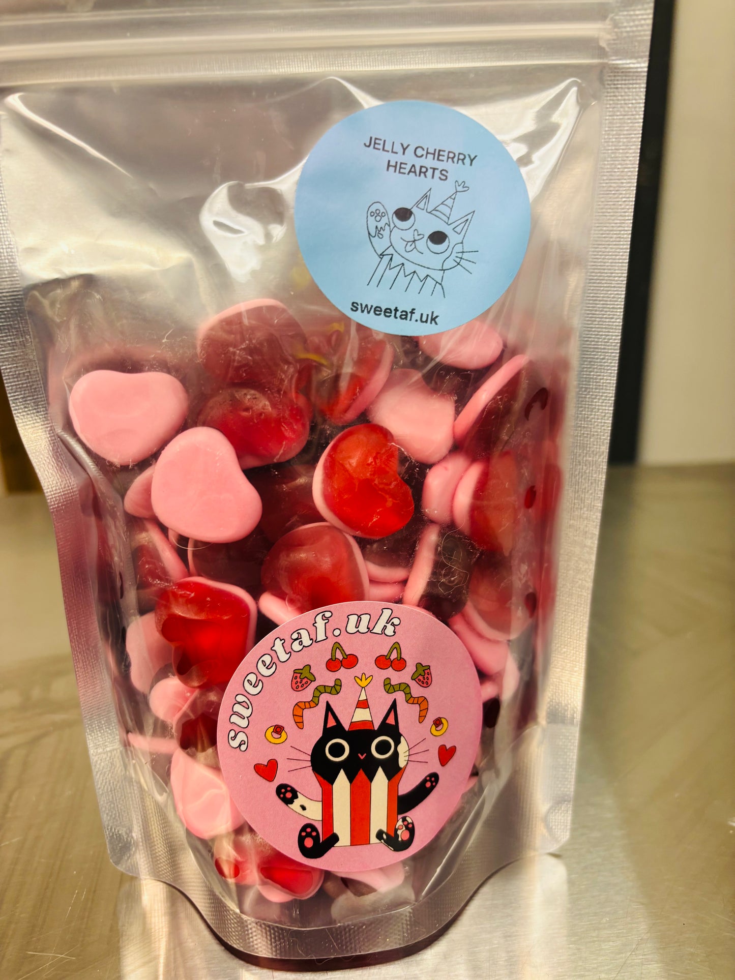 Cherry Hearts 400g