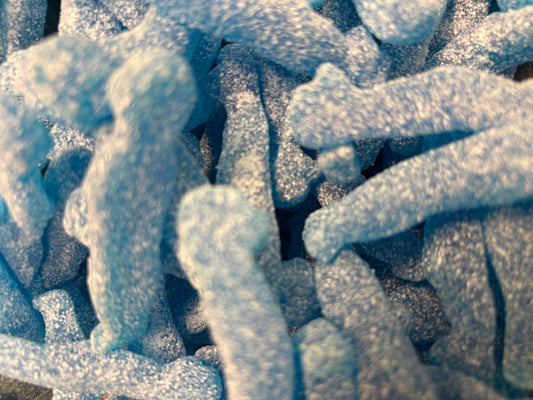 Vegan Fizzy Blue Meerkats