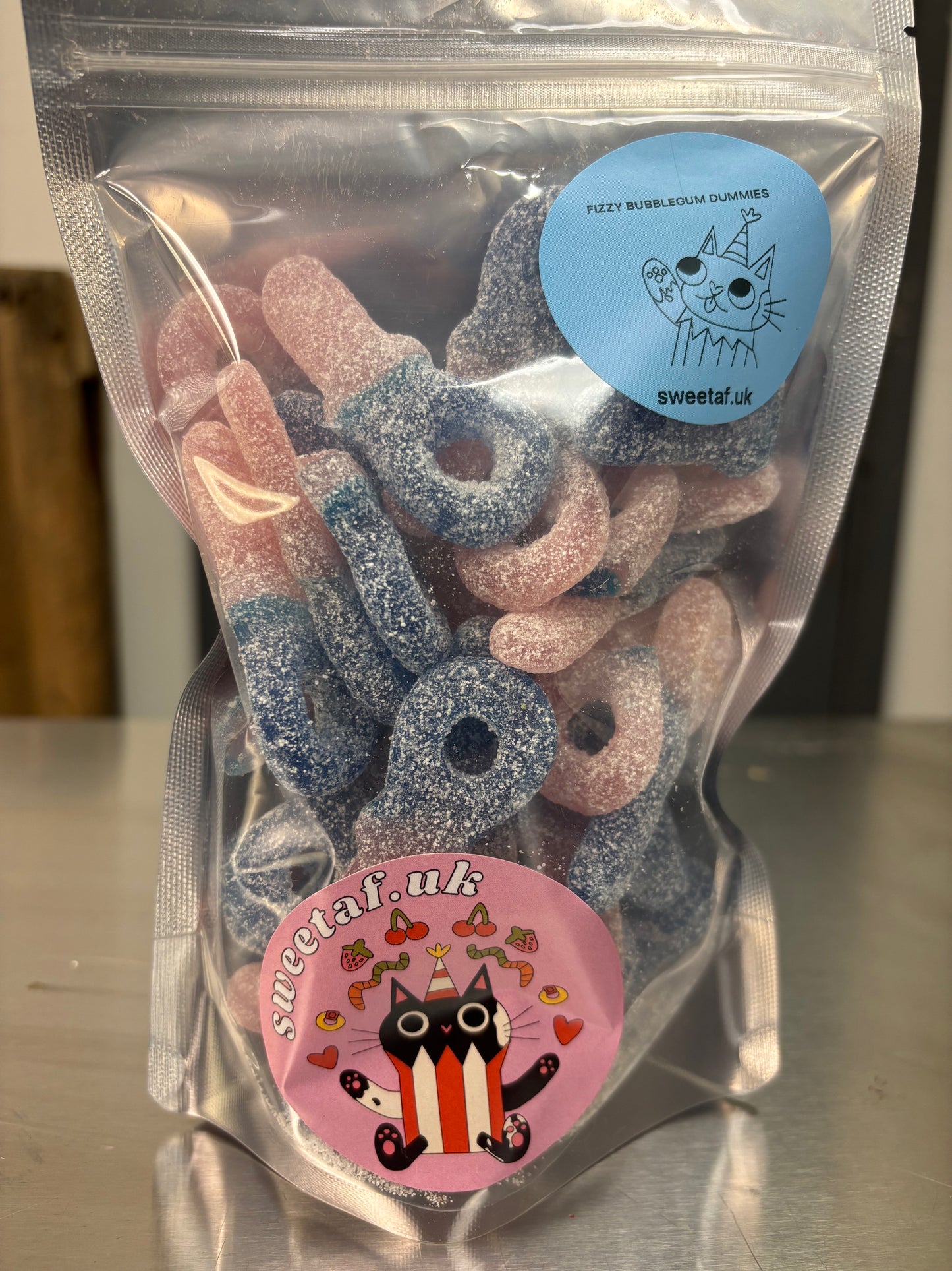 Fizzy Bubblegum Dummies 400g