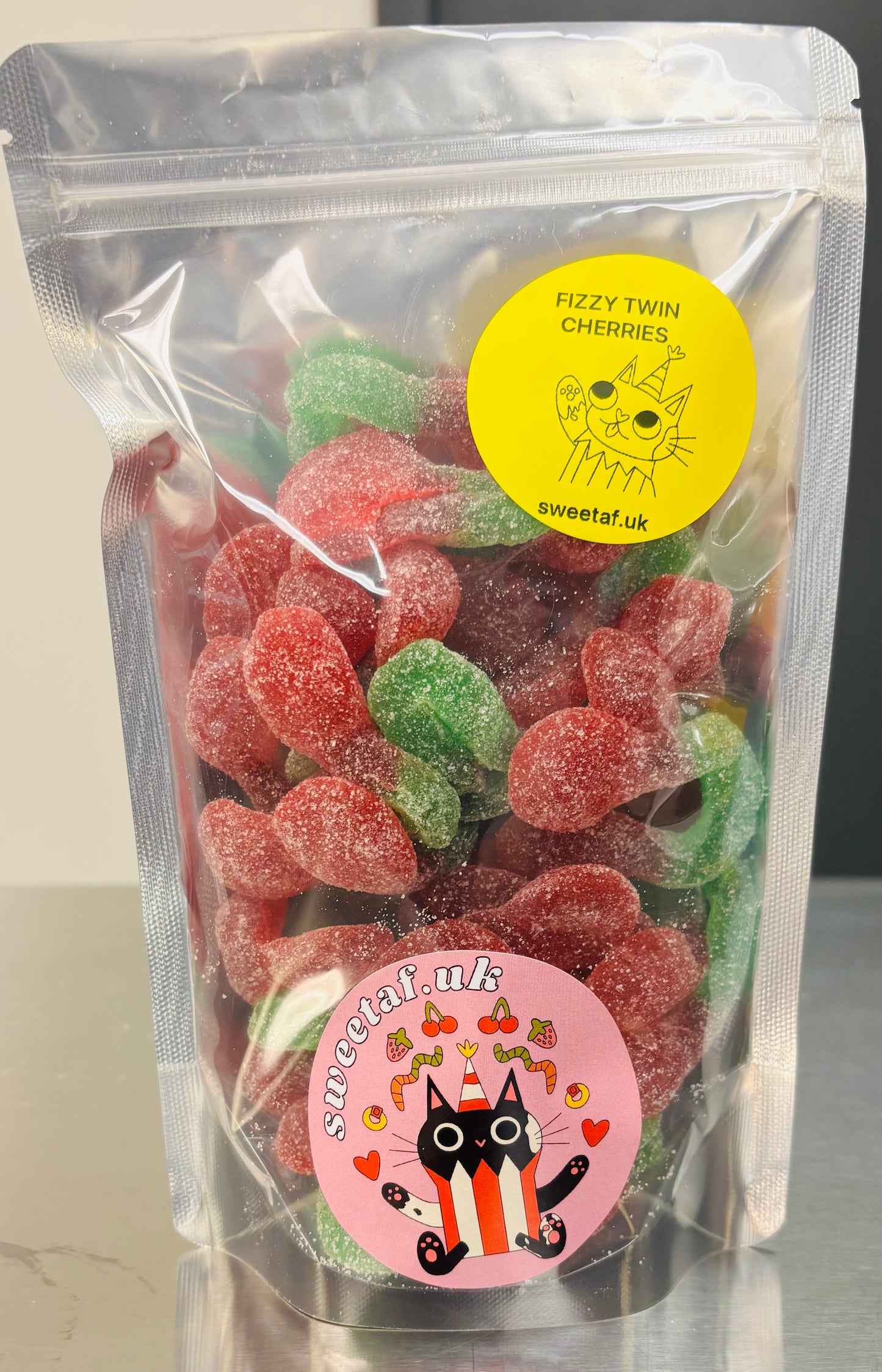 Fizzy Twin Cherries 400g