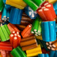 Liquorice Fruit Revolvers 400g