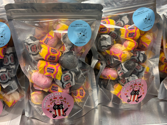 Freeze Dried Blackjacks and Fruit Salad