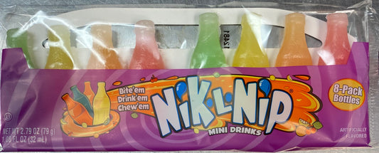 NIK L NIP  8 wax bottles