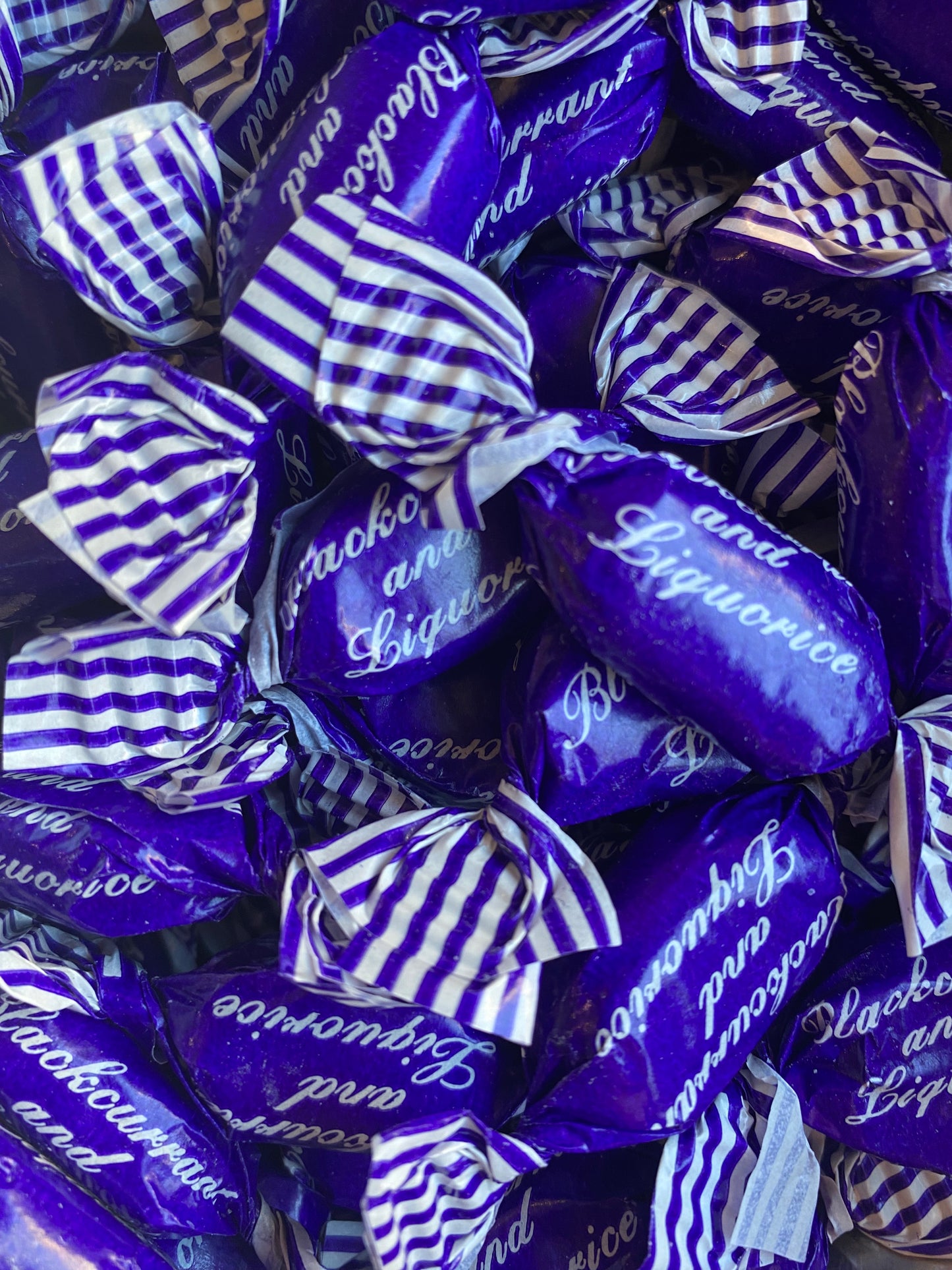 Sugar Free Liquorice and Blackcurrant 300g