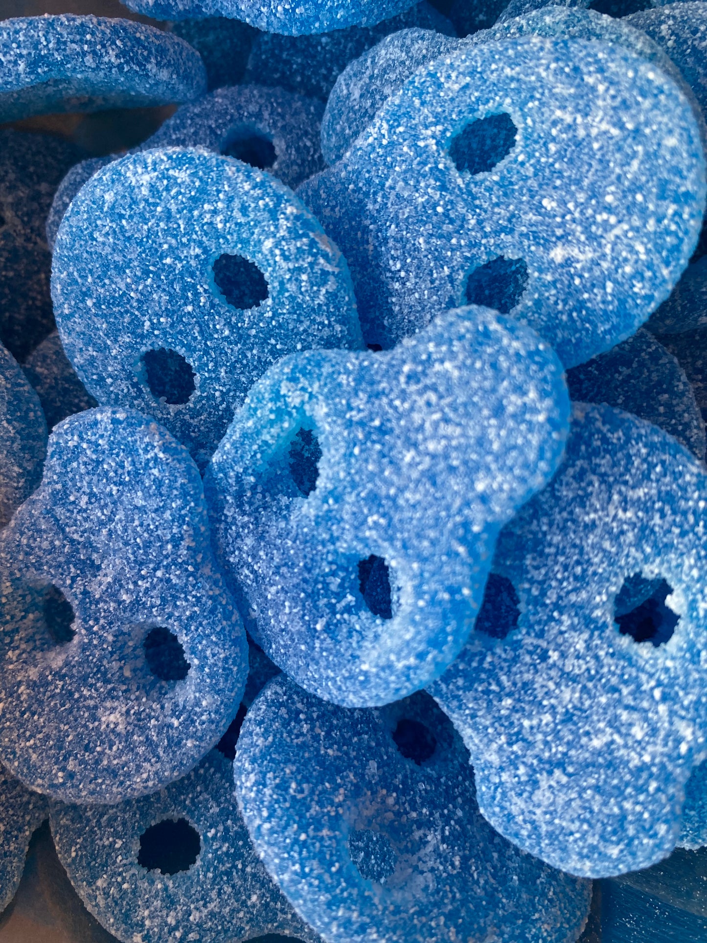 Blue Raspberry Skulls 400g