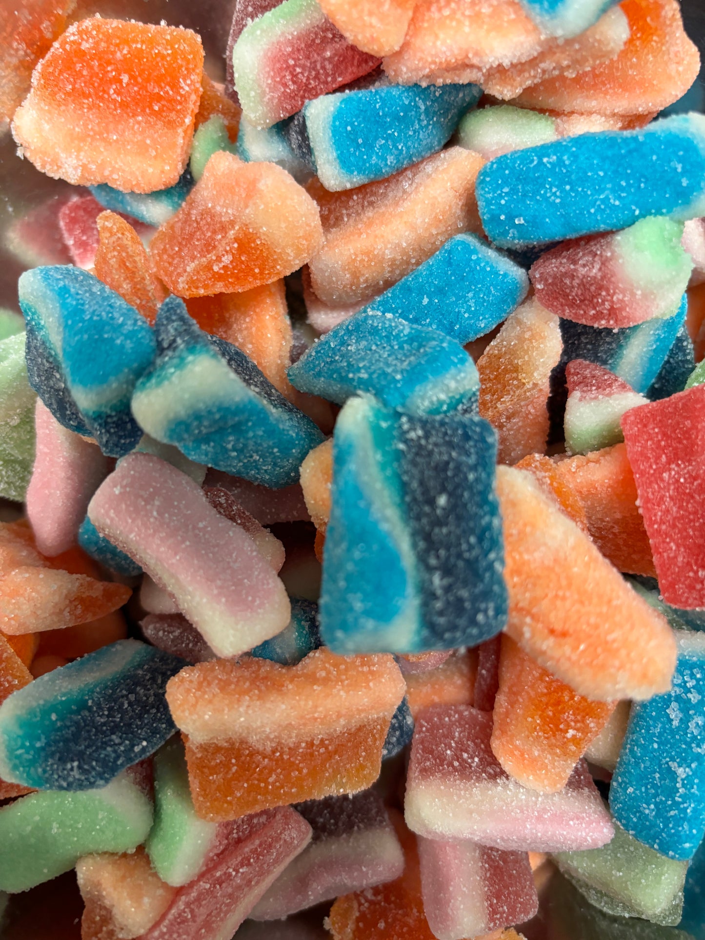 Fizzy Fruit Slices 400gm